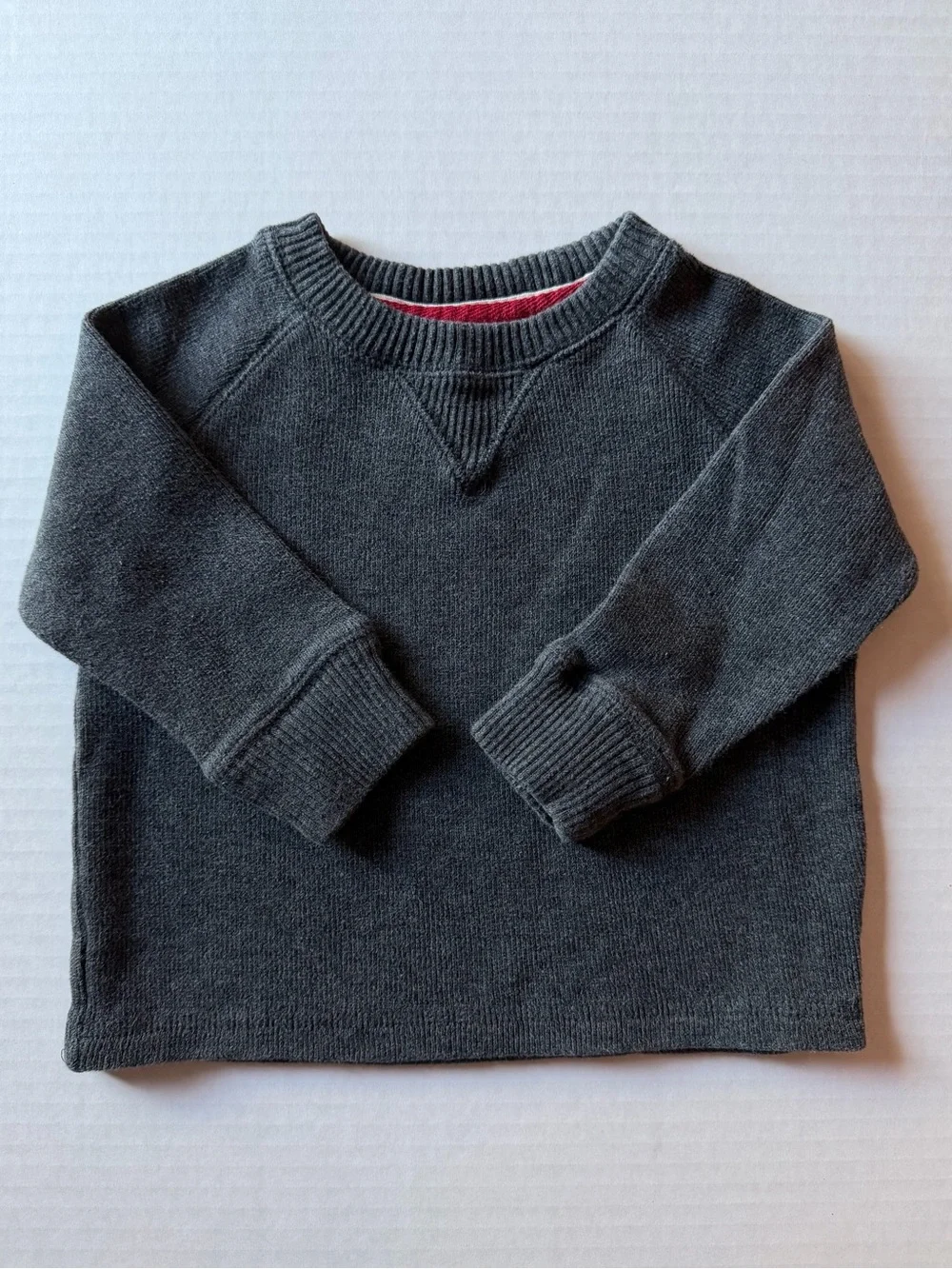Baby Gap Gray Sweater Knit Sweatshirt Pullover 18-24M